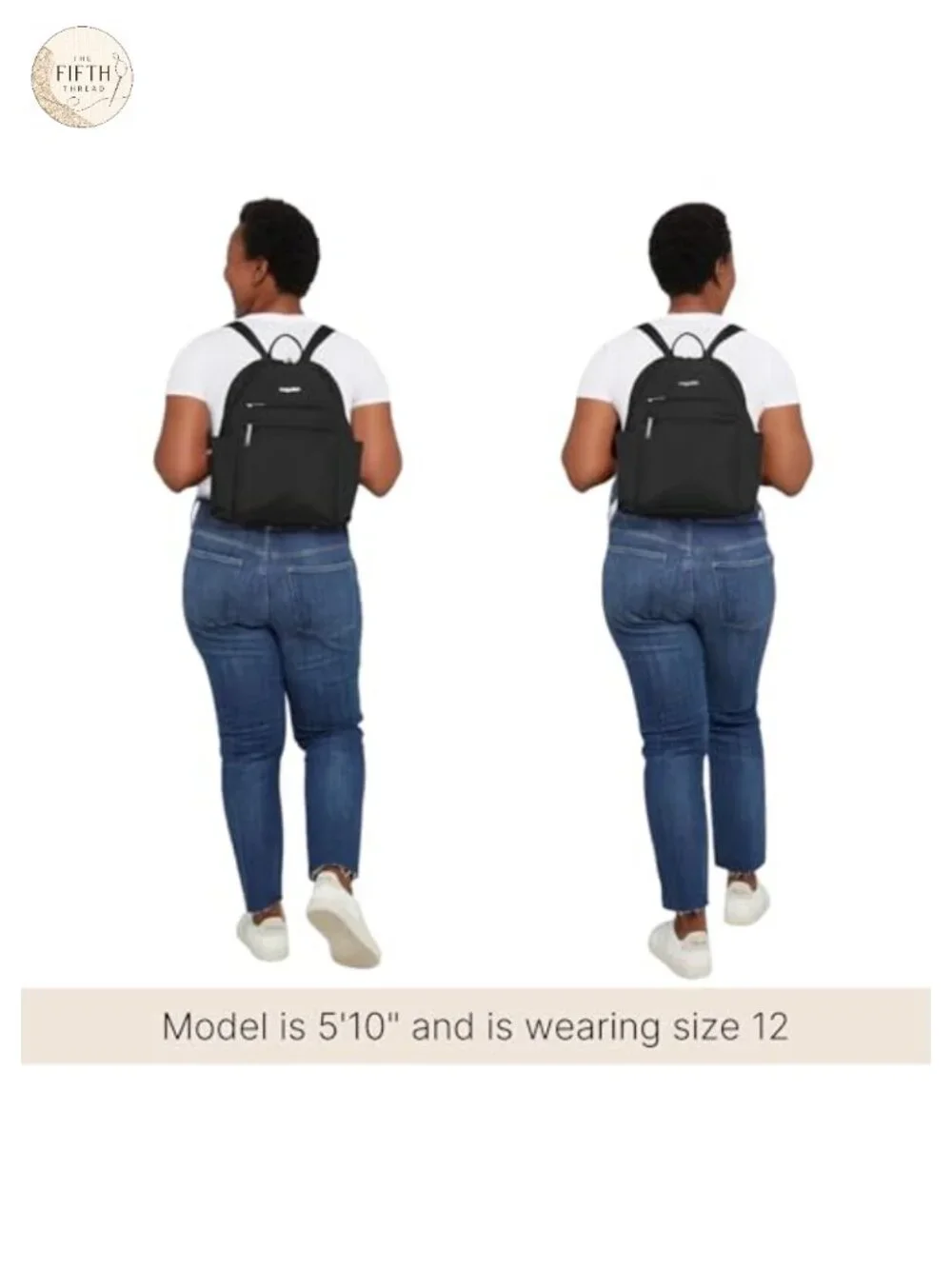 Securtex Anti-Theft Travel Backpack RFID Slash-Resistant Nylon Daypack